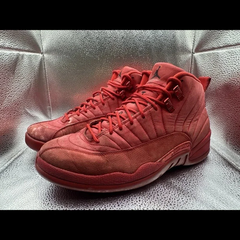 RARE 🚀 Size 10.5 - Nike‎ Air Jordan 12 Retro Gym Red Mens 130690-601